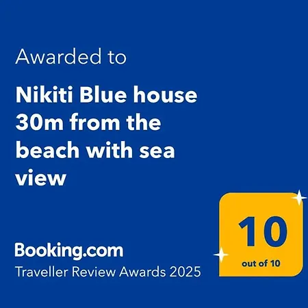 Ferienhaus Blue House 30m From The With Sea View