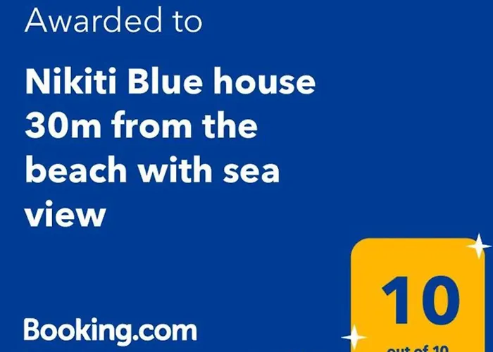 Hébergement de vacances Blue House 30m From The With Sea View